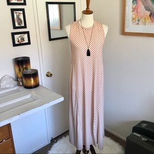 Zara Dot Midi/Maxi Dress